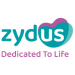 Logo of a company name Zydus