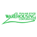 Logo of a company name Punjab State Warehousing Corporation.